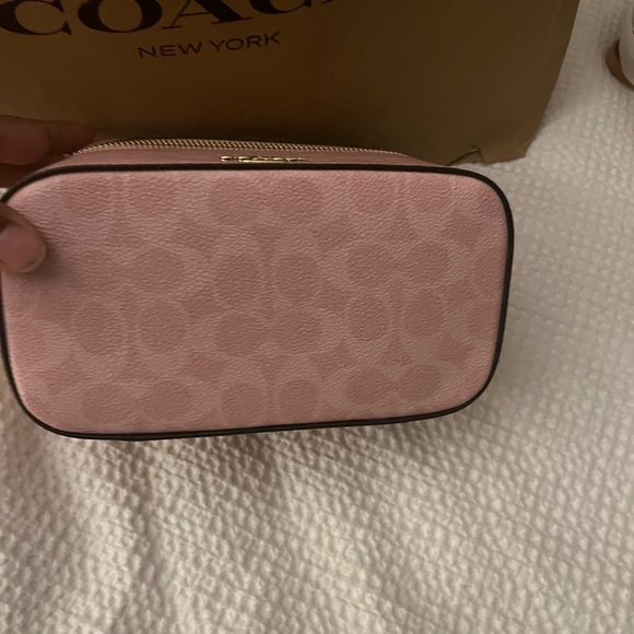Coach Light Pink Cosmetic Bag - Picture 4 of 4